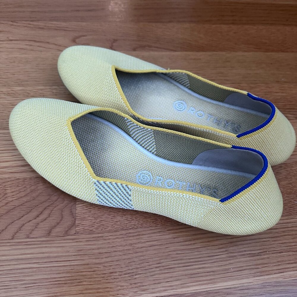 Yellow Rothy Flats - Picture 2 of 3